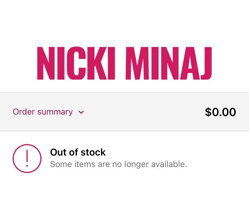 Nicki Minaj’s Official Website Sees Massive 👑 Demand as All Merchandise Sells Out