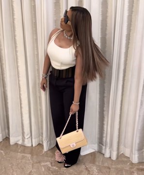 Nicki Minaj Slayed in Alaïa at the World Liberty Forum at Mar-a-Lago