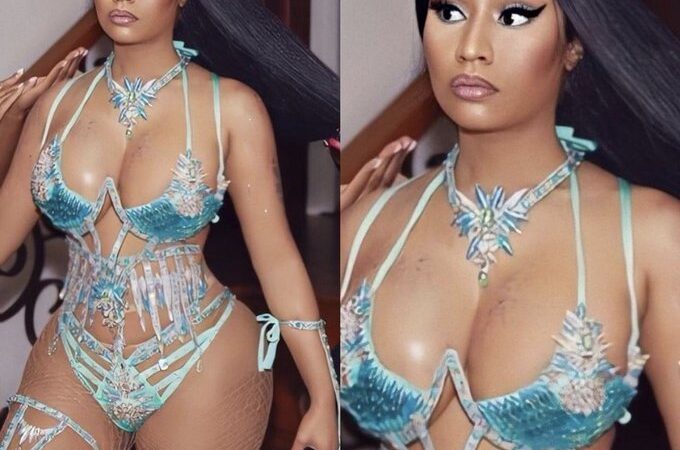 “This what y’all be wanting? This what they waiting for? Okay, haha, rrrr  Neck tat say “ONIKA!””