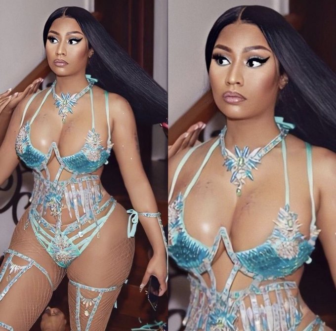 “This what y’all be wanting? This what they waiting for? Okay, haha, rrrr  Neck tat say “ONIKA!””