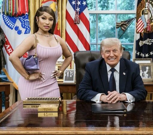 FROM THE MIXTAPE TO THE OVAL OFFICE: #WhiteHouseBarbie Nicki Minaj Fulfills the “I Get Crazy” Prophecy!