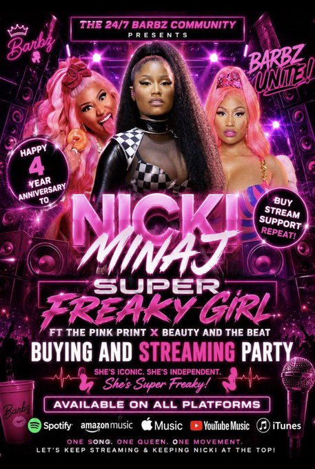 4 Years Ago Today, Nicki Minaj Made History With ‘Super Freaky Girl’ Let’s Get It: Buy + Stream!