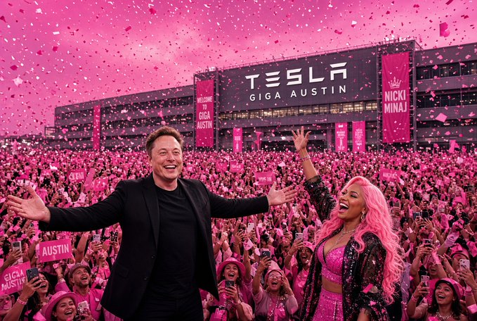 Thank You, Tesla, for Opening the Door to the Barbz, Romanz, & Kenz!