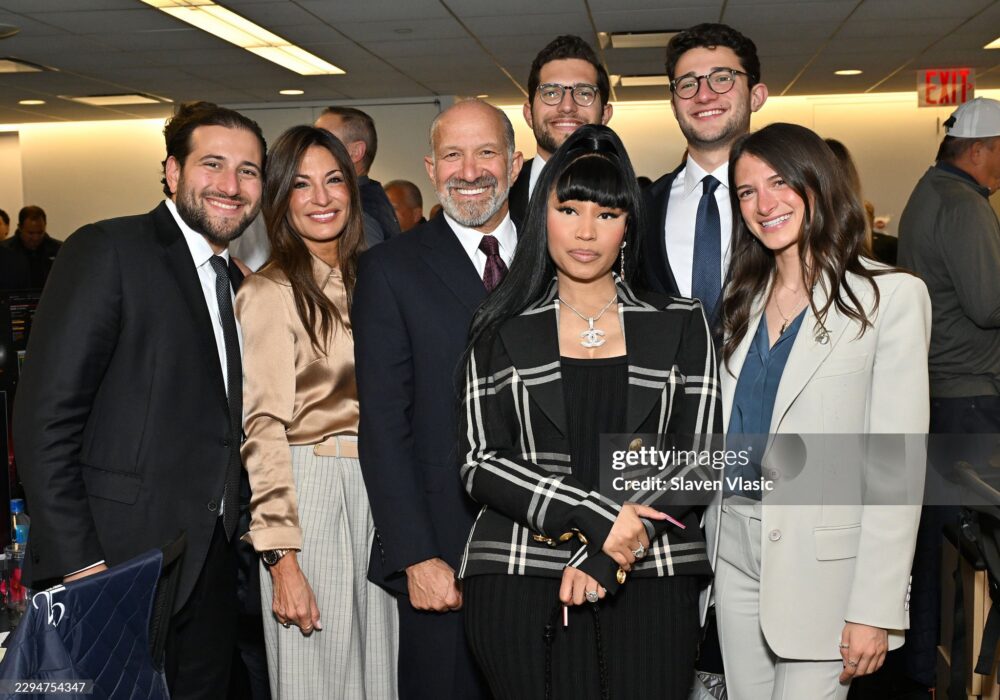 👑⭐️ Nicki Minaj Presses On With Pink Friday Nails At 9/11 Charity Event Our Business Barbie Is Working! 💗