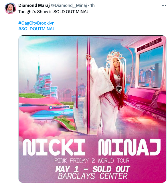 Nicki Minaj Makes History with Two Sold-Out Barclays Center Shows on Pink Friday 2 Tour