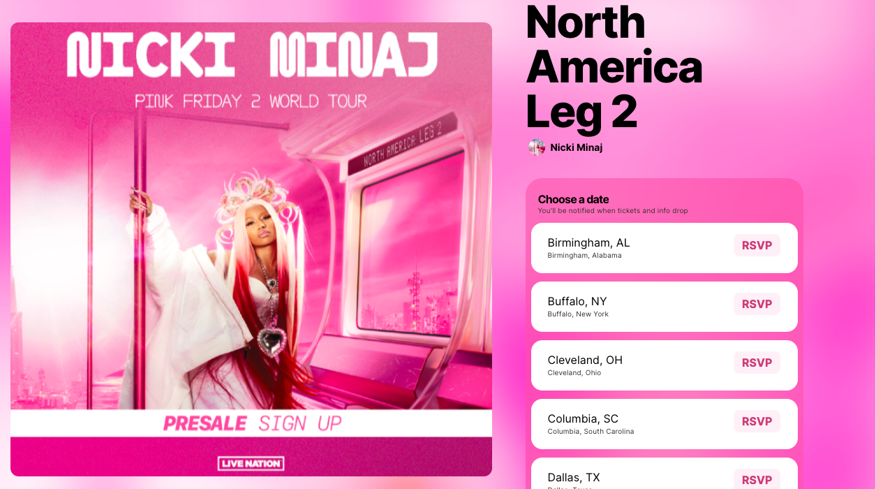 Nicki Minaj Announces US Encore for Pink Friday 2 Tour: Barbz Rejoice!