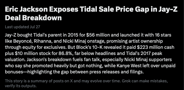 Nicki Minaj Had Every Right to Question the TIDAL Deal, And Eric Jackson Says the Numbers Support HER!