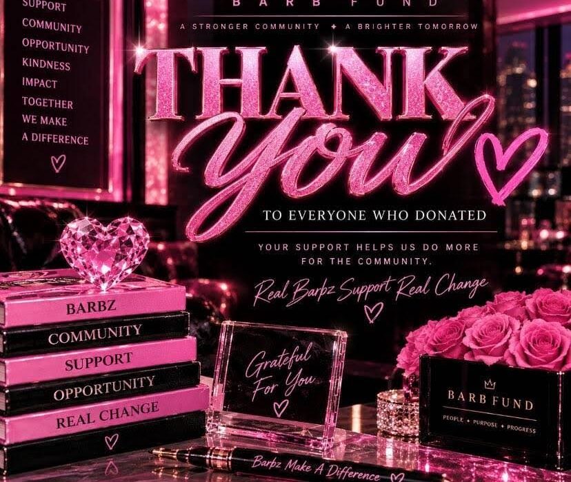 👑⭐️ Barbz Supporting Barbz: The Community Thanks Everyone For Their Barb Fund Donations To The Moon & Back! 💗