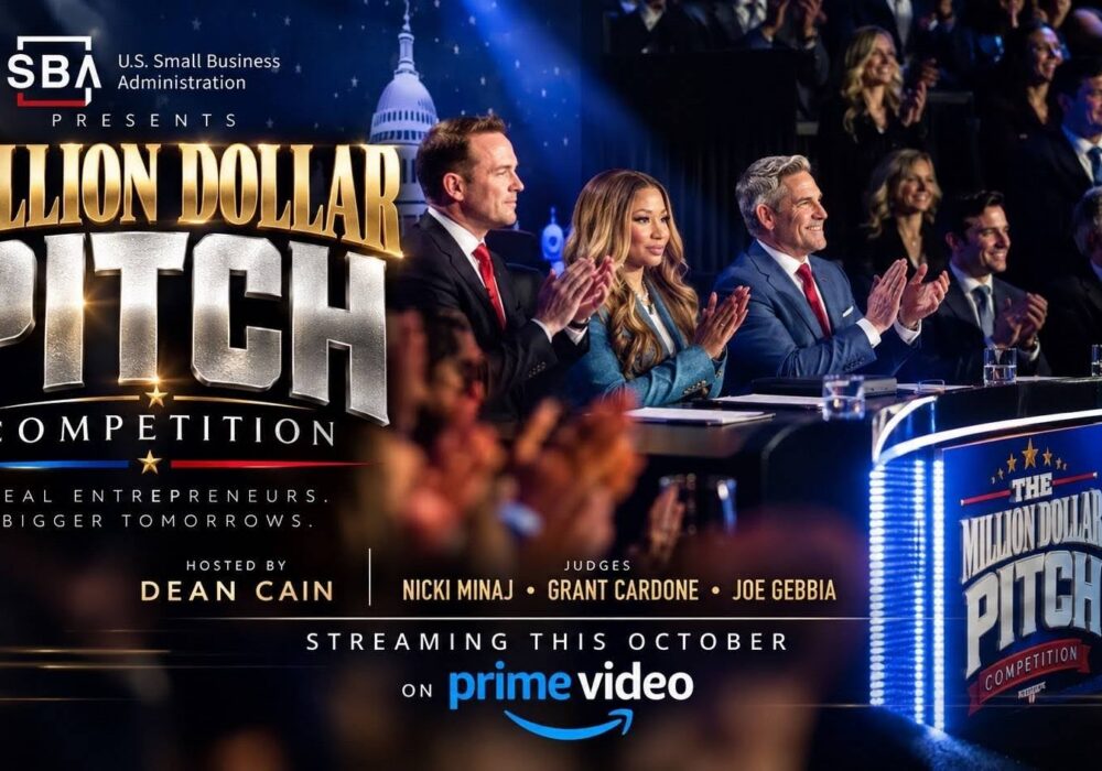 ⭐ Nicki Minaj, Grant Cardone & Airbnb Co-Founder Joe Gebbia Join SBA & Trump Administration’s Million Dollar Pitch Competition Coming to Prime Video!